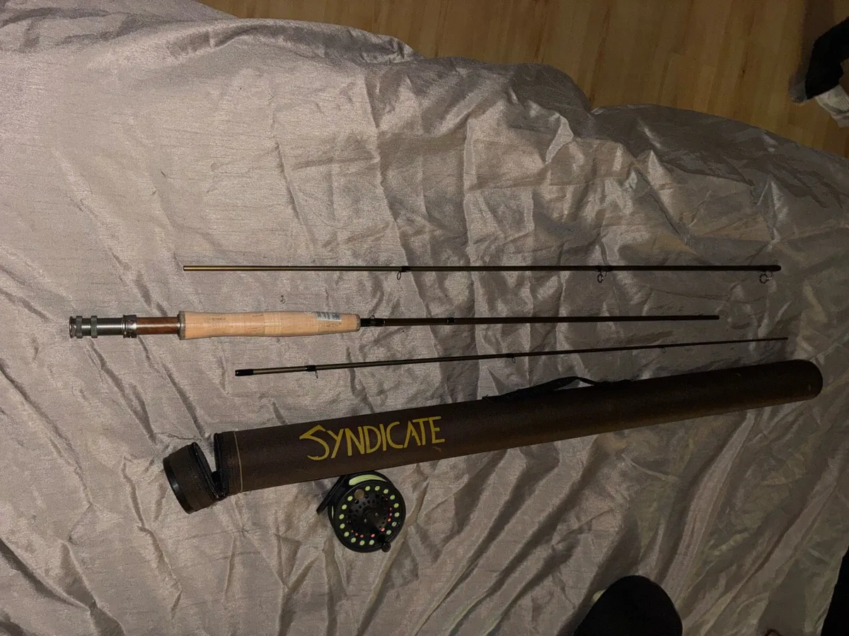Syndicate fly rod And reel - Image 1