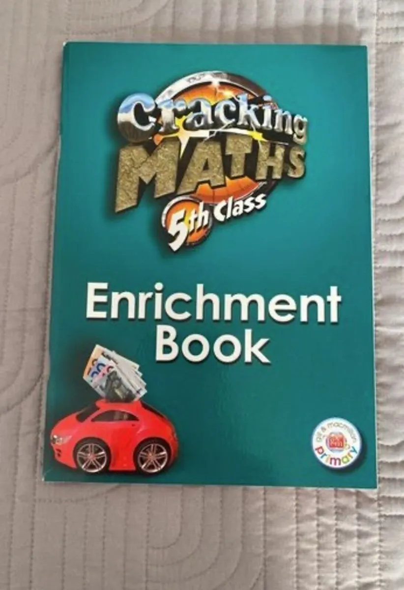 Cracking Maths 5th Class Enrichment Book - Image 1