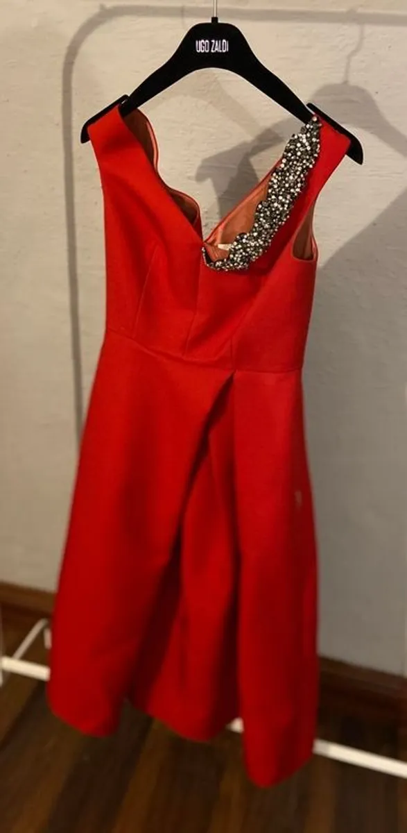 Red Occasion Dress - Image 4