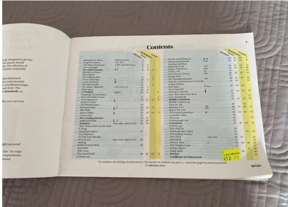 Bastien Piano Basics Book - Image 2