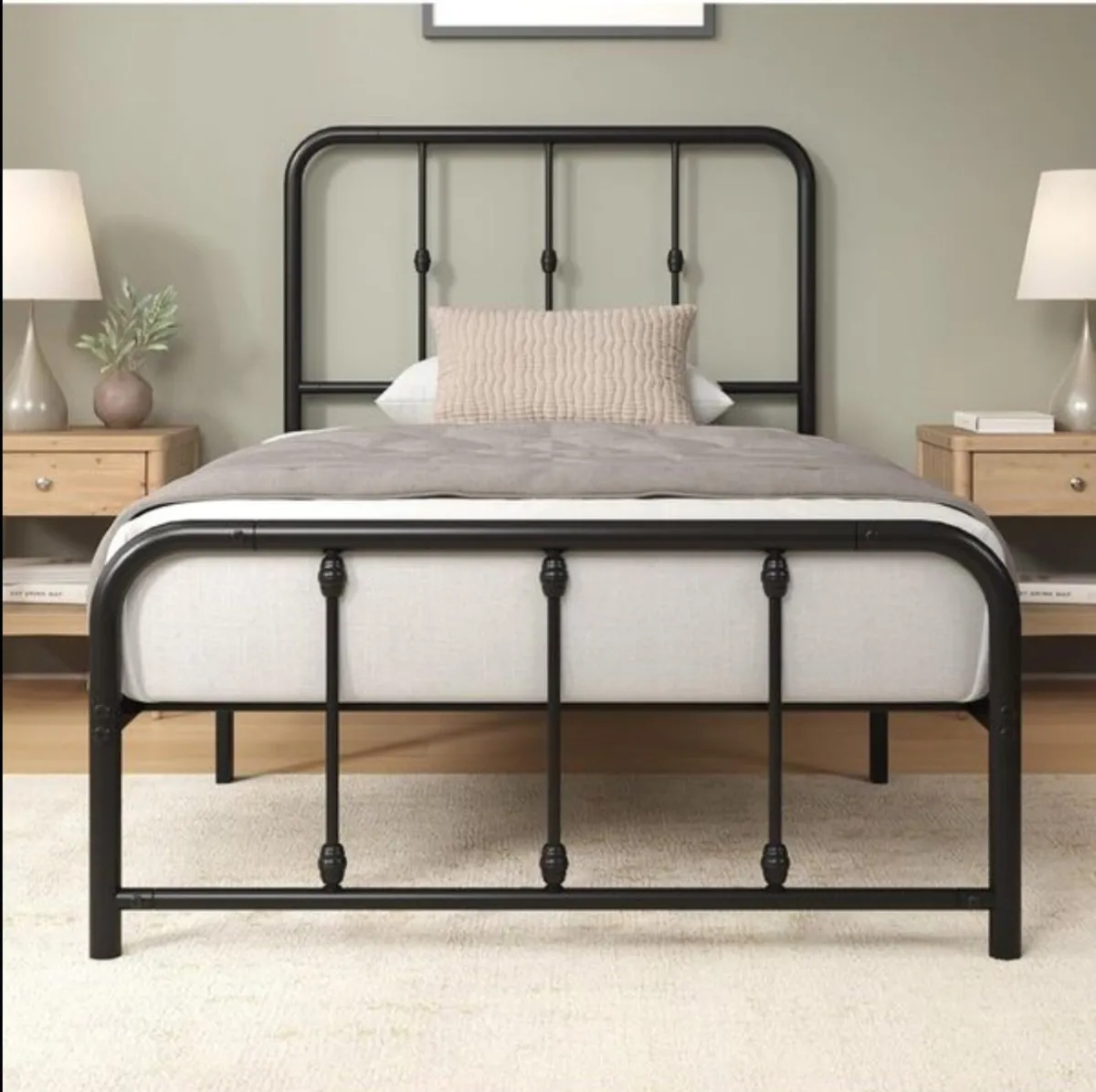 Single Bed Frame  Bed 90x190 cm