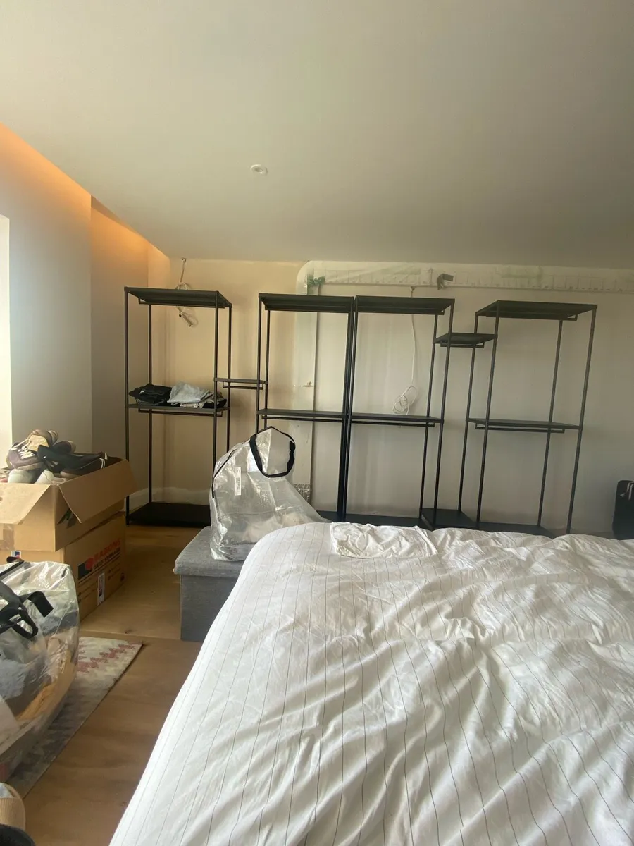 Clothes rack like new wardrobe hanging rail - Image 2