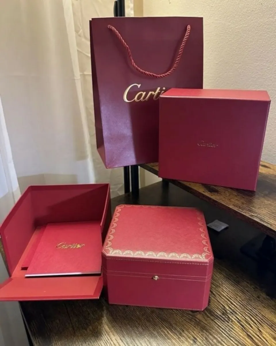 Cartier Watch Presentation Jewellery Case  - Image 1