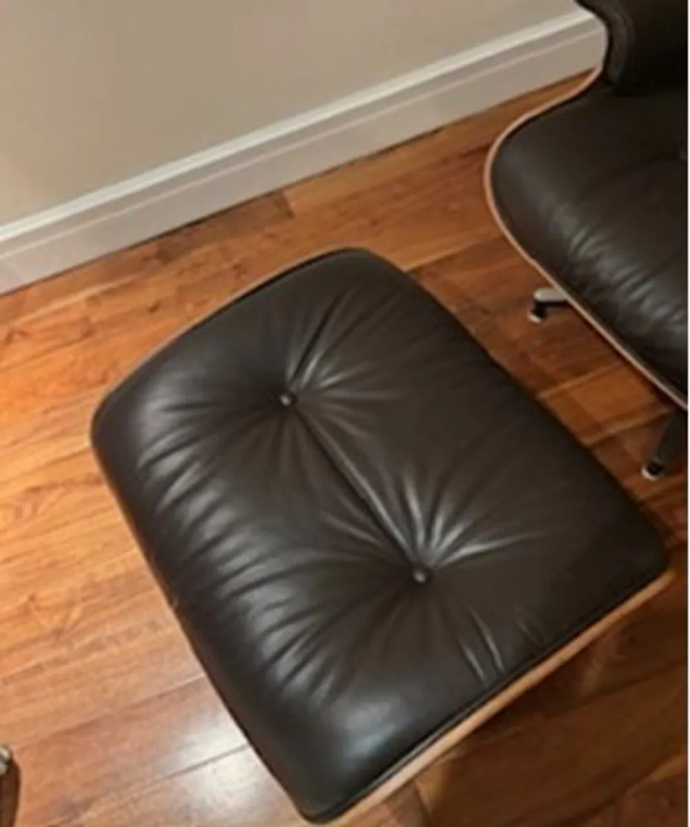 Eames Inspired Lounge Chair & Ottoman - Image 4