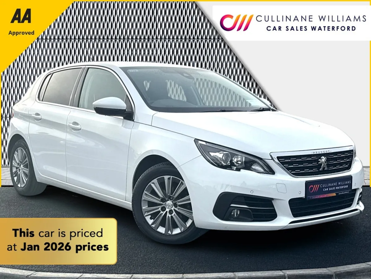 Peugeot 308 2020 ALLURE 1.2 HATCHBACK €78PW WITH Z - Image 1