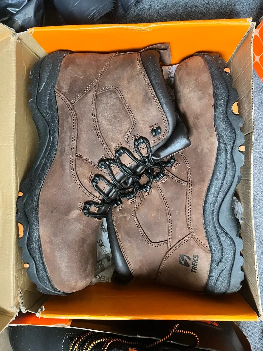 New real leather boots for work - Image 4