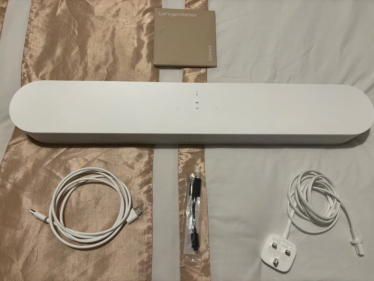 Sonos gen 2 white soundbar - Image 1
