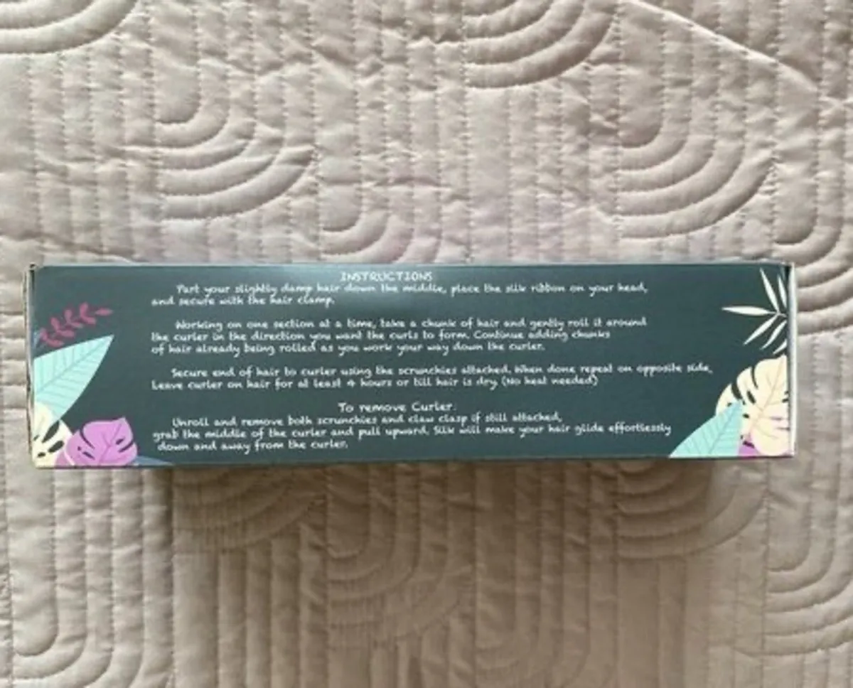 Heatless Curling Rod Headband - Silk - Image 3