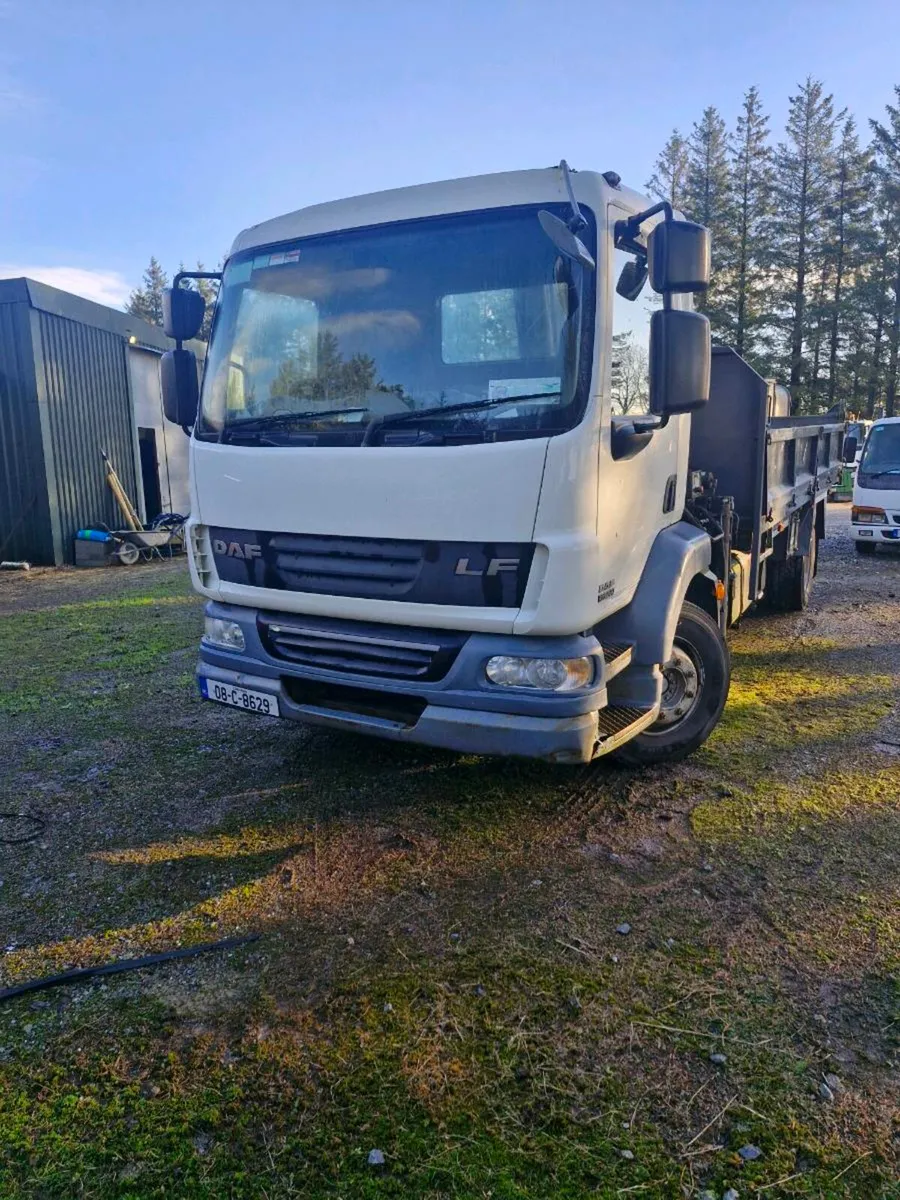 Daf 55 Tipper and Crane - Image 1