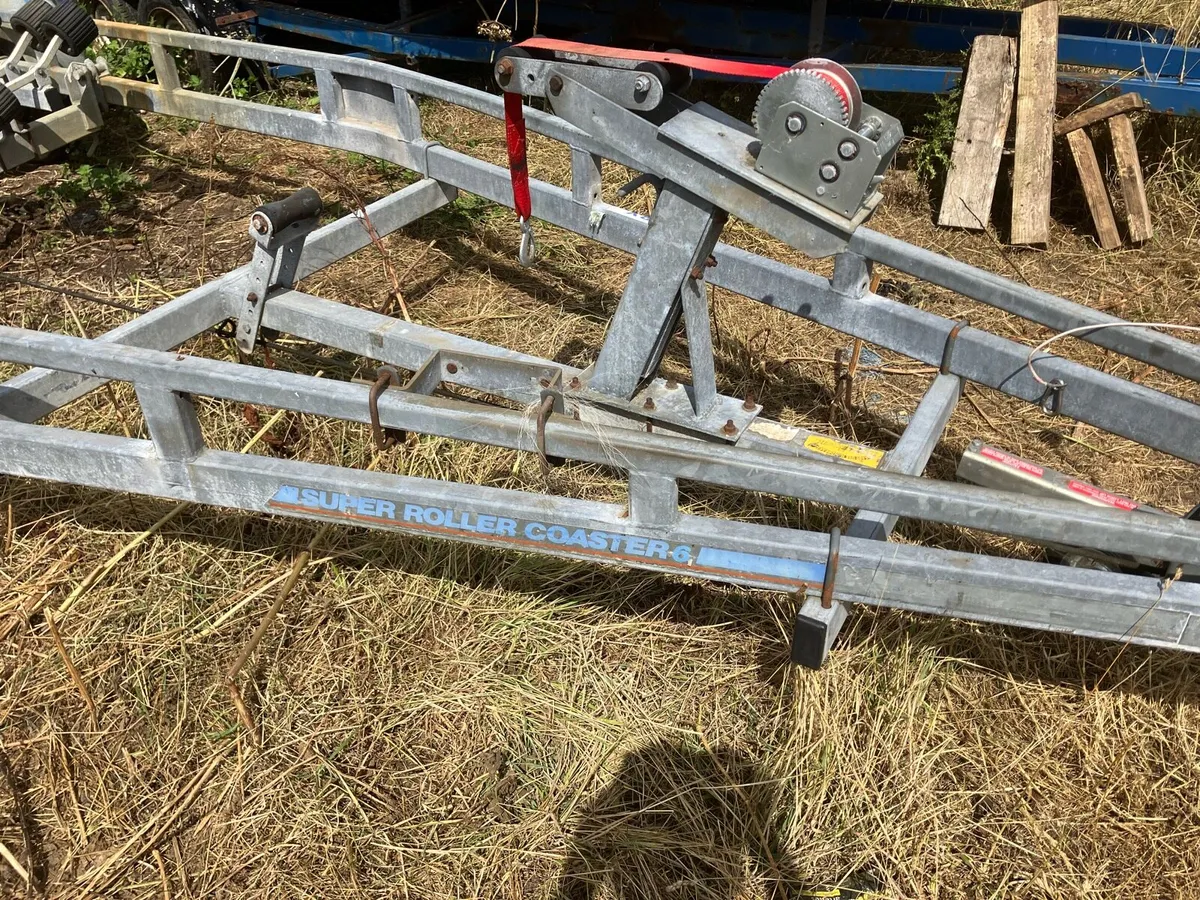 INDESPENSION 4 WHEEL GALVANISEDBOAT TRAILER 2600KG - Image 2