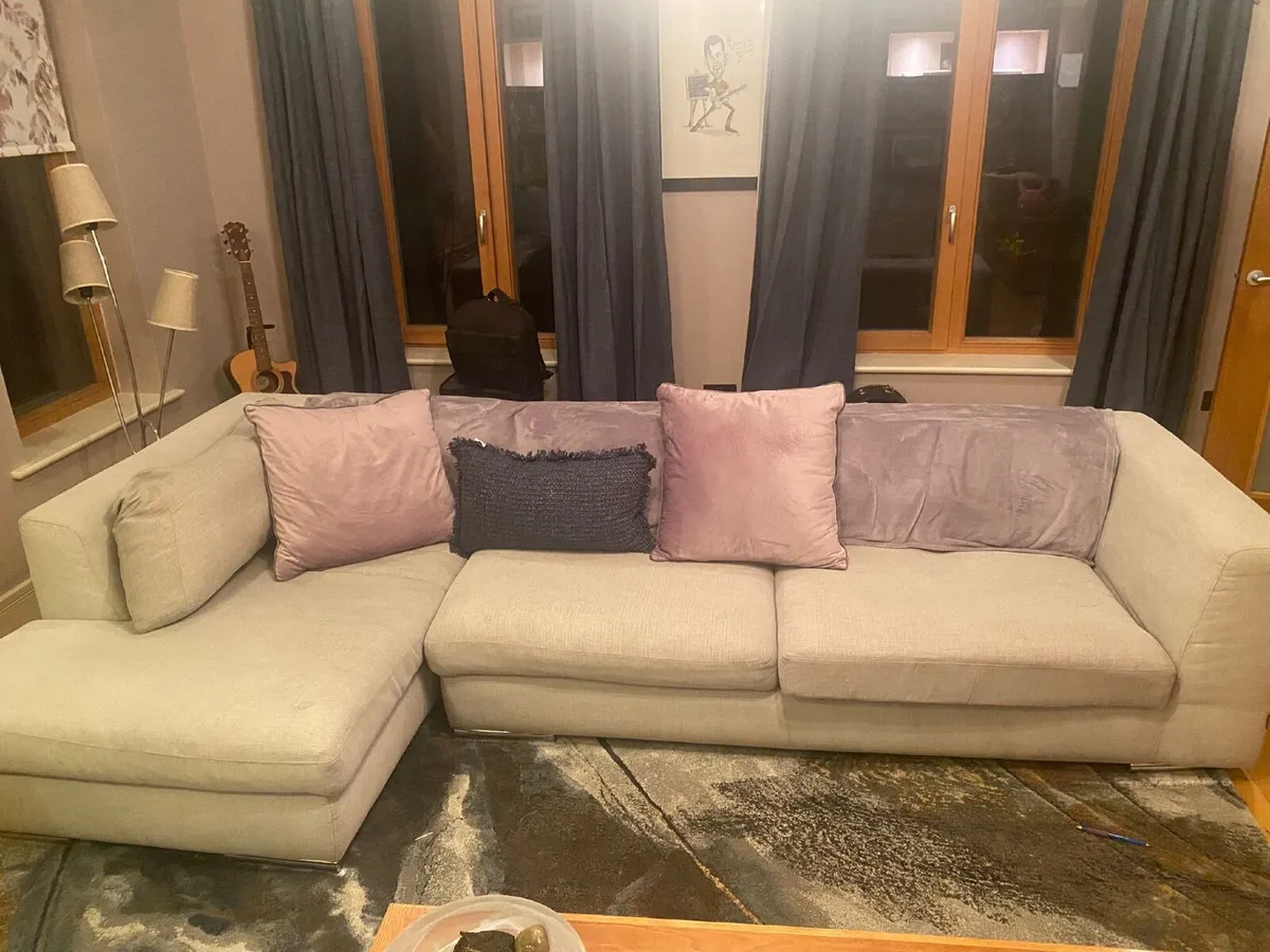 Large couch 10ft x 5ft - Image 2