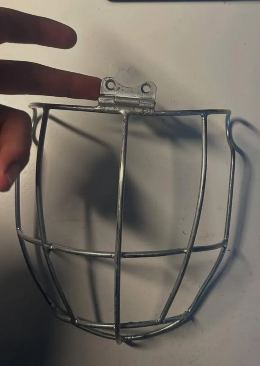 Broken hurling helmet faceguards - Image 3