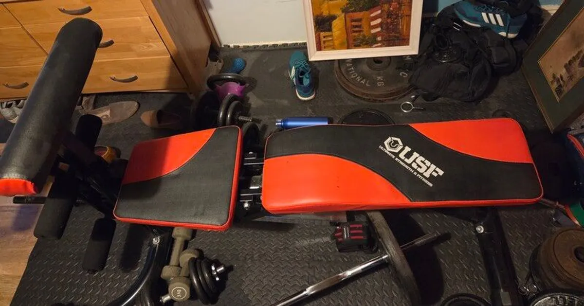 adjustable weight bench - Image 1