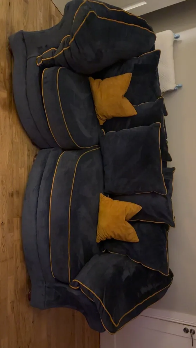 Navy Sofa 3 + 1 ***quick sale*** - Image 2