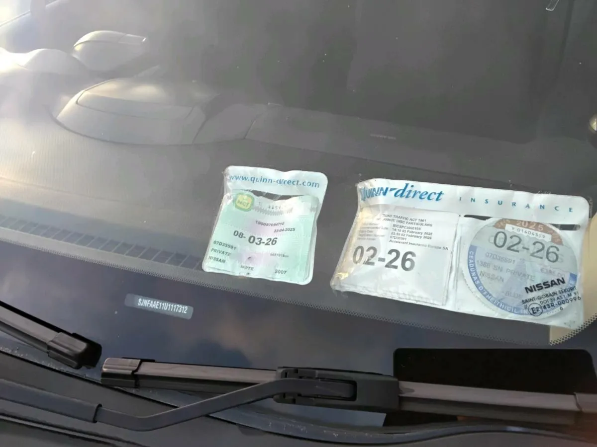 Nissan note nct and tax - Image 3