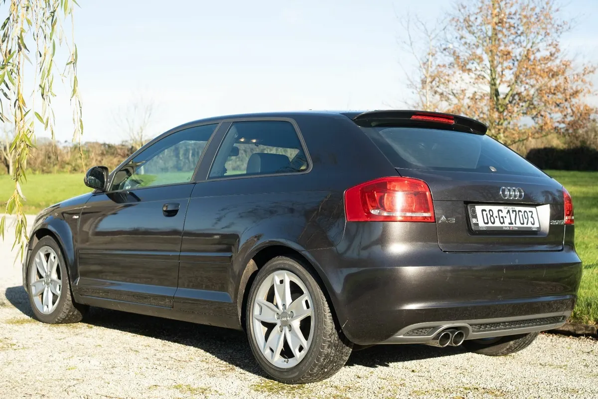 2008 Audi A3 2.0 TDI 170bhp Black Edition S-Line - Image 2