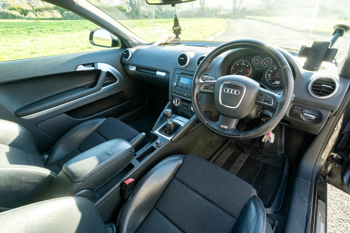 2008 Audi A3 2.0 TDI 170bhp Black Edition S-Line - Image 3