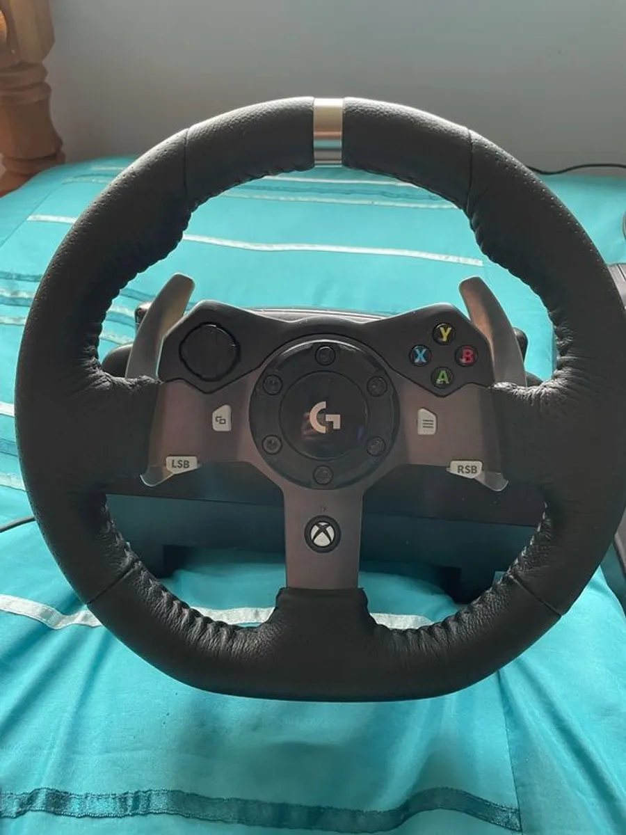 LogitechG920 steering wheel and pedals - Image 1