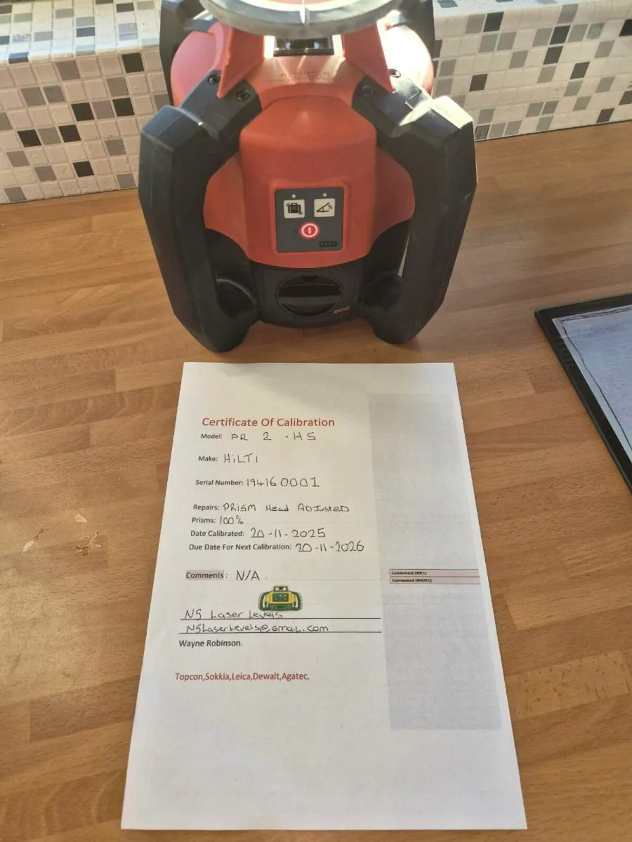 Laser level calibration - Image 1