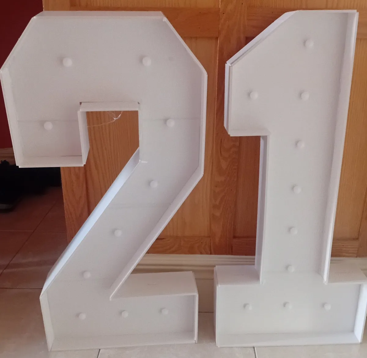 Numbered Party Lights 2 + 1 - Image 1