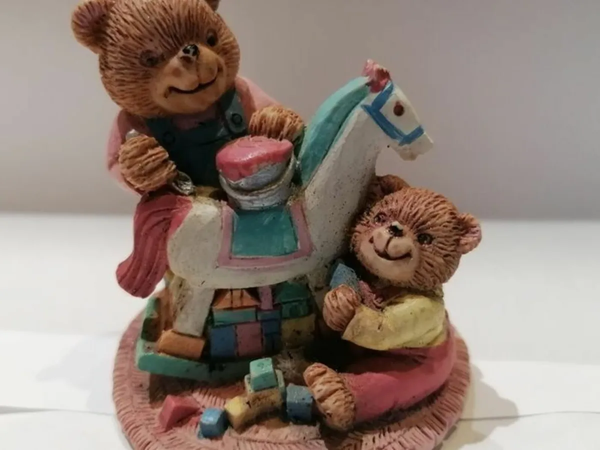 Teddybear family figurine - Image 1