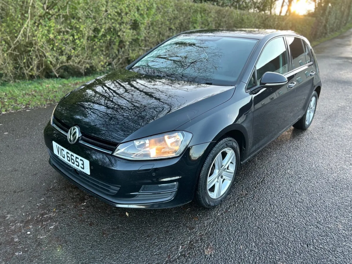 2016 VW Golf 1.6 Tdi MATCH, new t/belt, top spec - Image 1