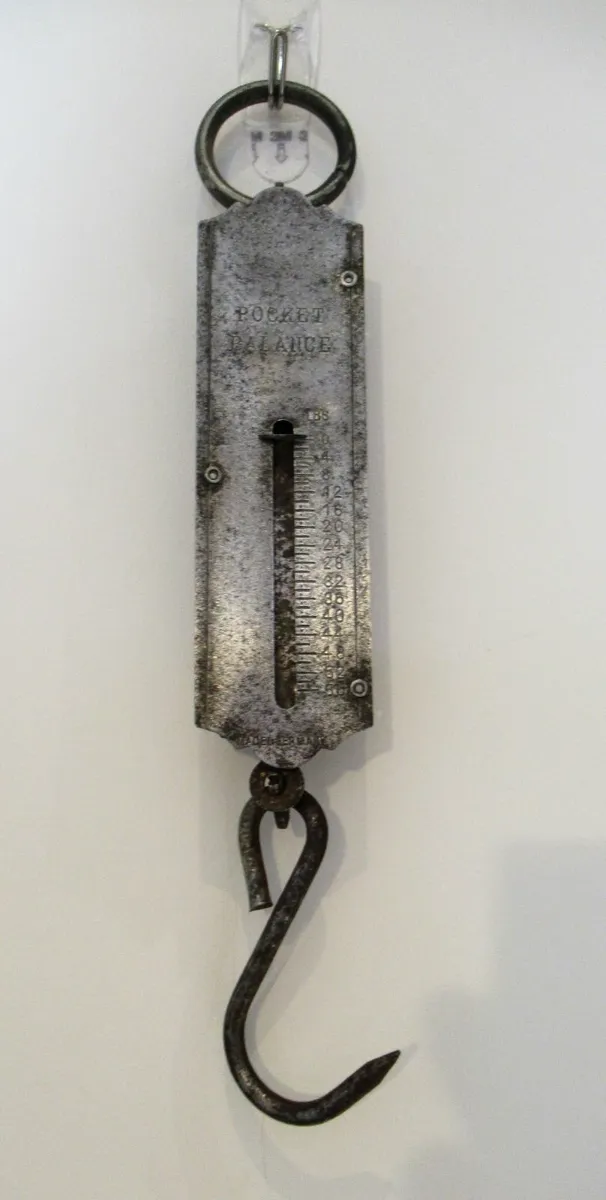antique vintage SCALES TURKEY cottage pub tools - Image 3