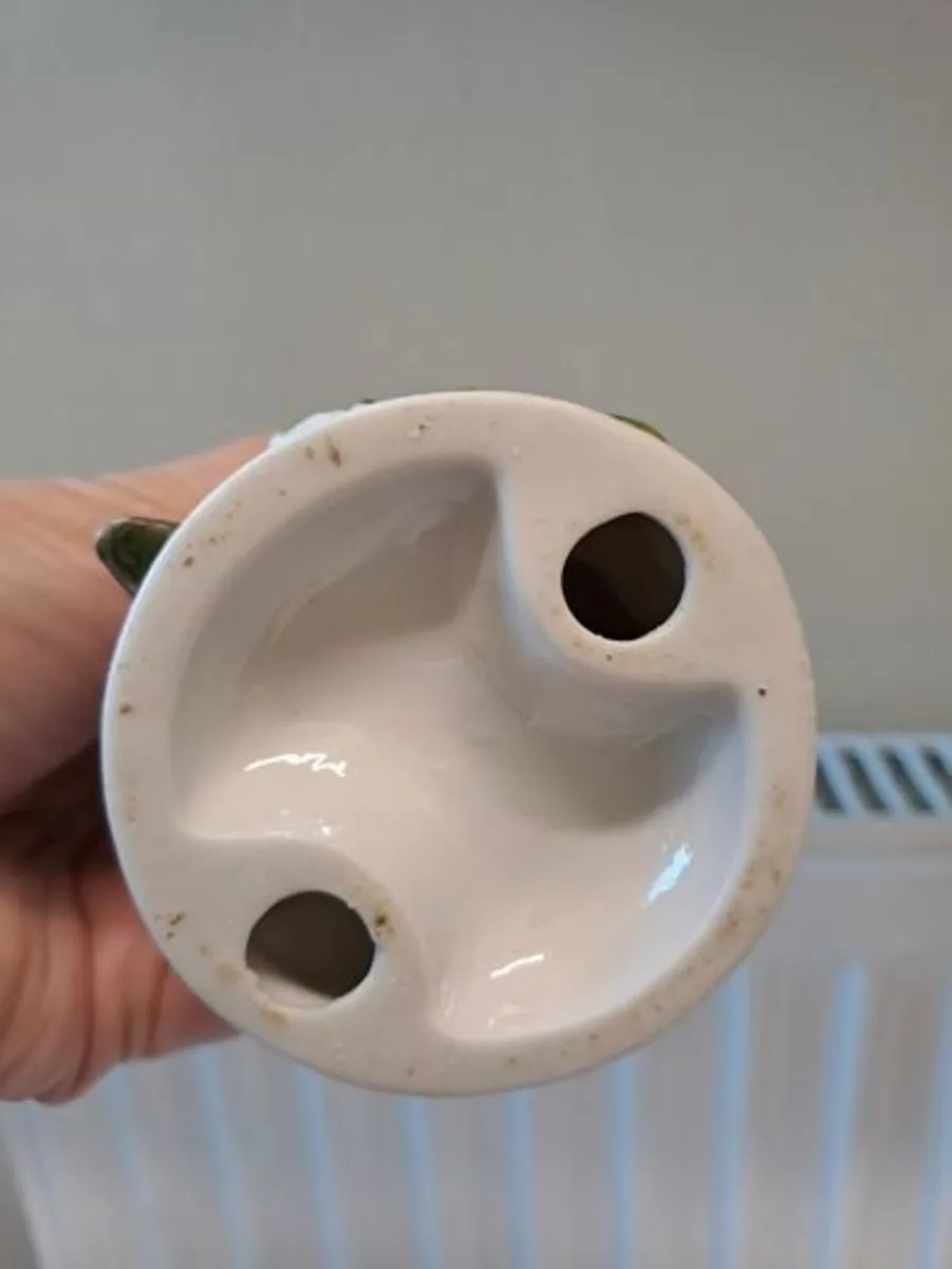 Vintage boy with bird figurine Capodimonte style - Image 2