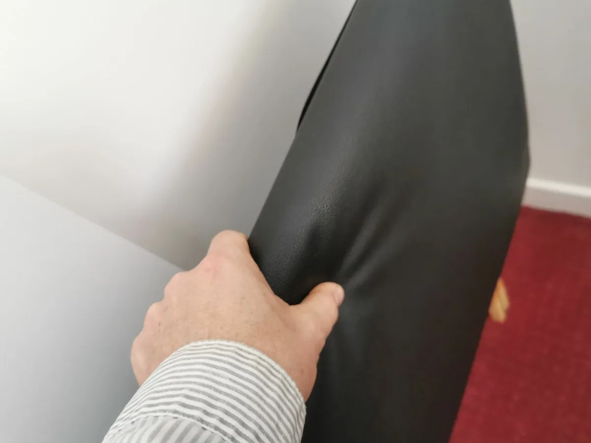 bed headboard Super king size bedhead PU leather B - Image 3