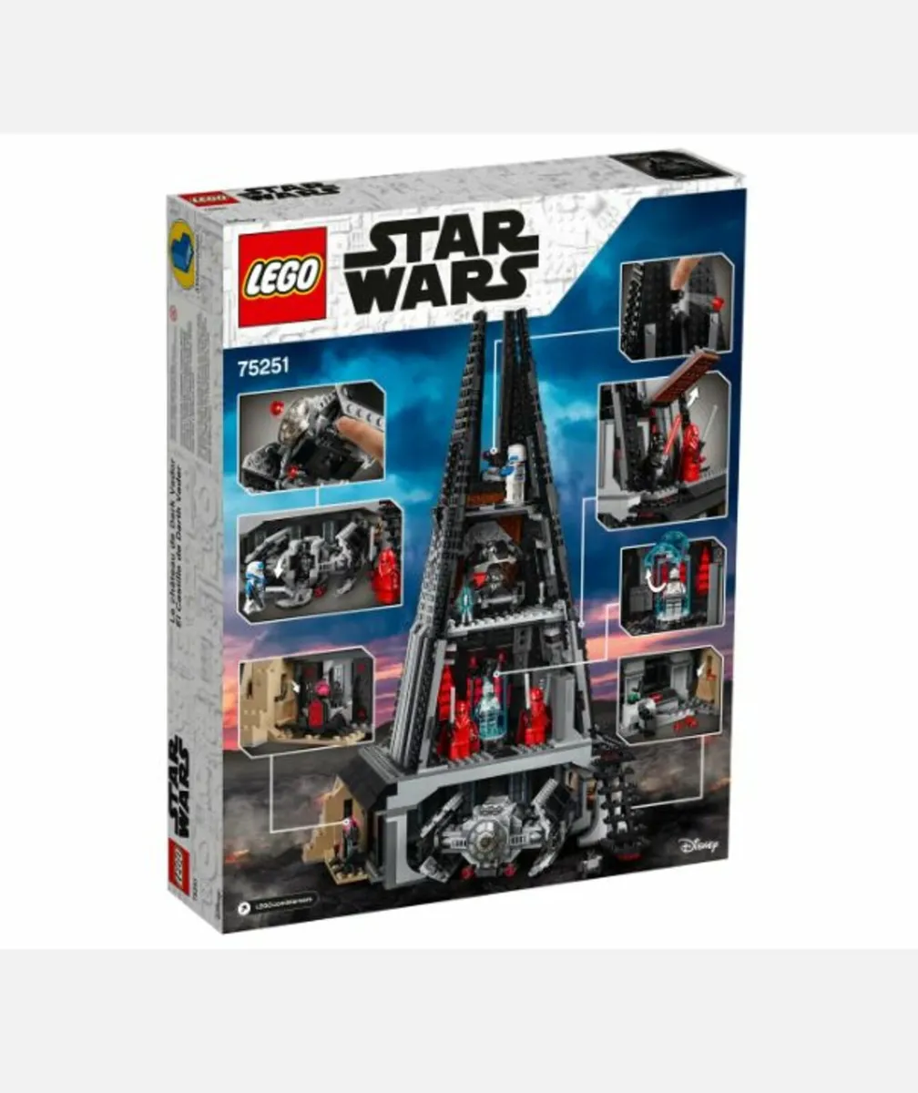 Lego Star Wars 75251 Darth Vader Castle - Image 2