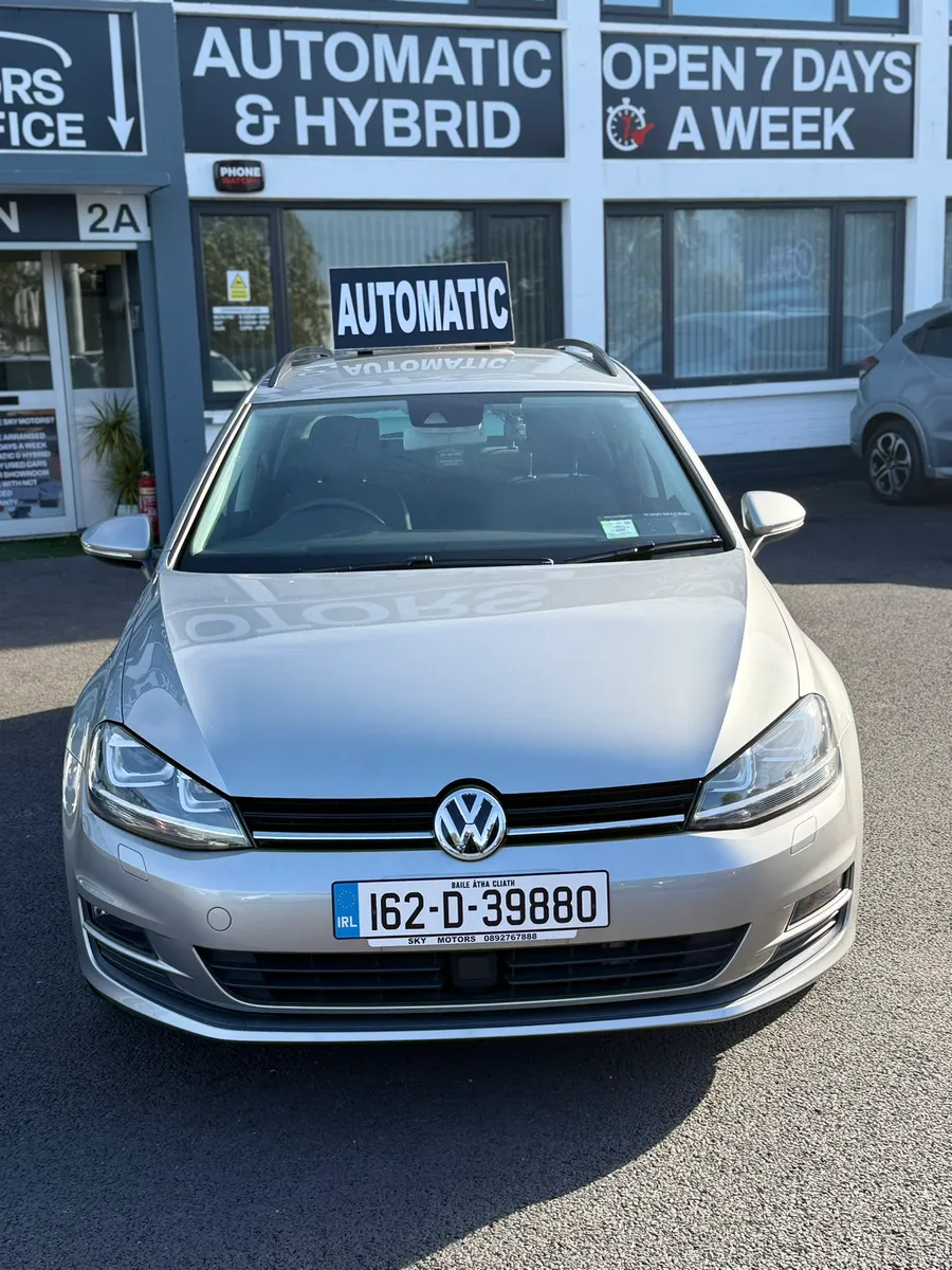 2016 Volkswagen Golf Estate  1.2 Auto, 36K Miles - Image 2
