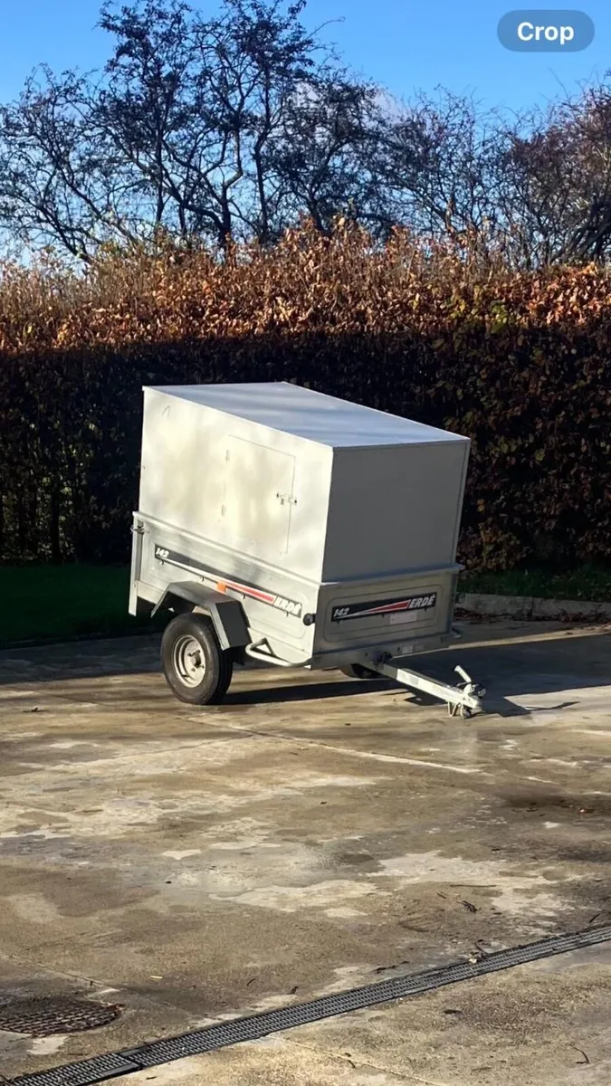 CUSTOM BUILT ERDE 142 TOOLBOX TRAILER - Image 1