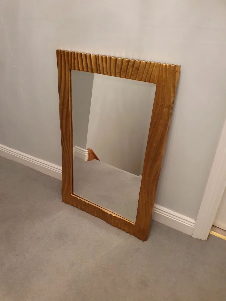 Gold Framed Mirror - Image 1