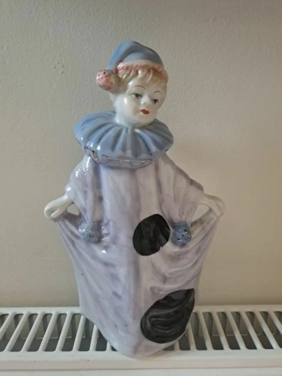 Vintage Pierrot clown - Image 1