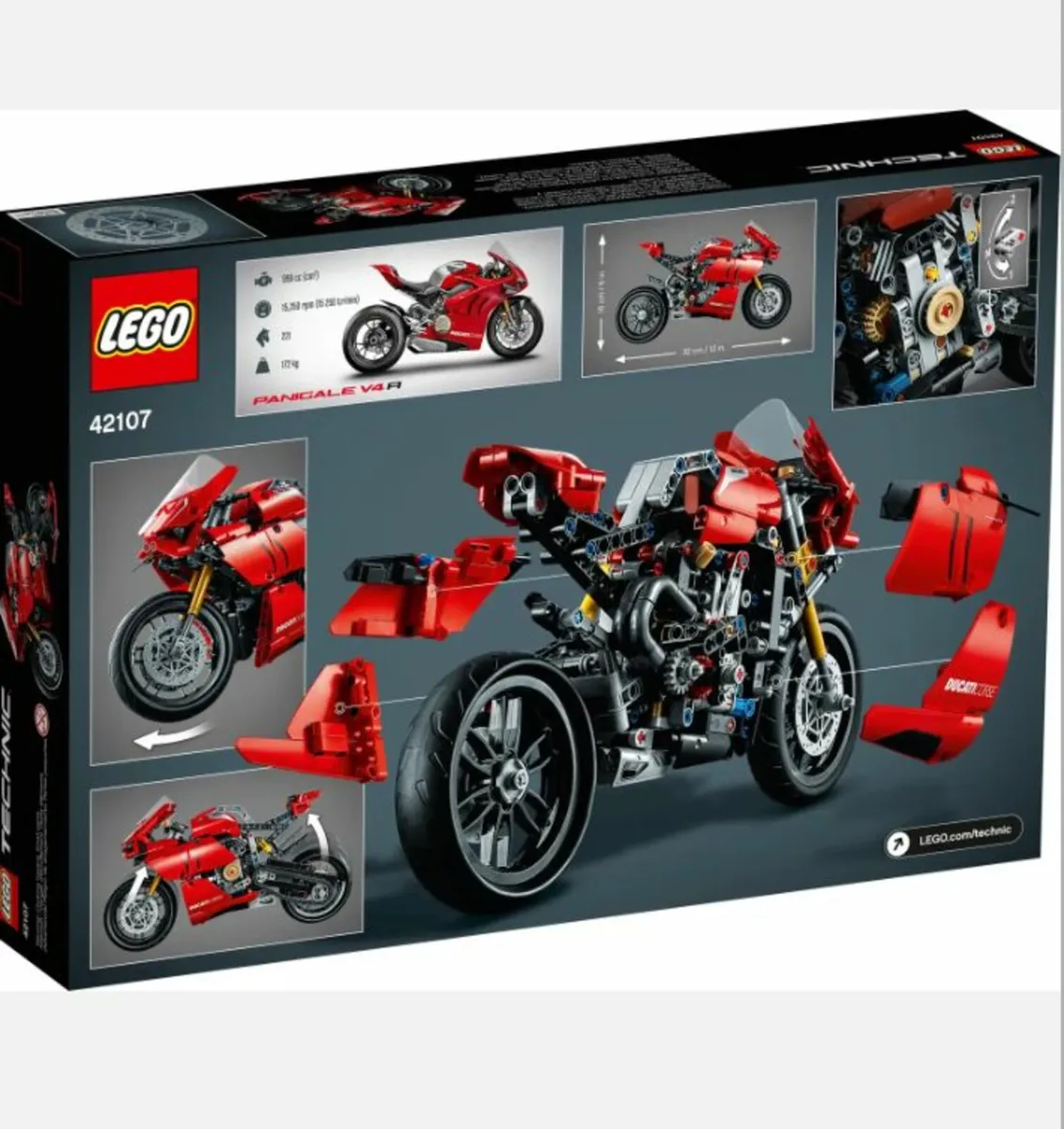 LEGO Technic 42107 Ducati Panigale V4 R - Image 2