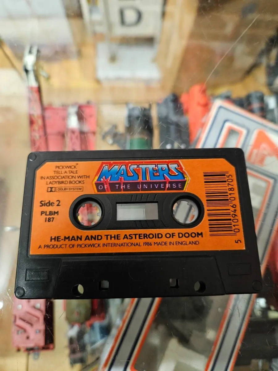 Vintage He Man Masters of the Universe Cassette