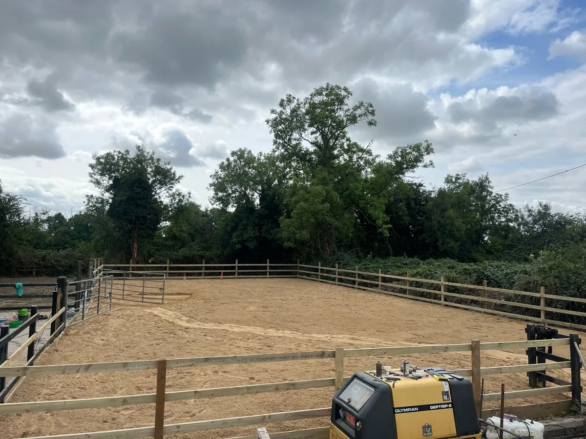 Horse Arena construction from start to finish - Image 1