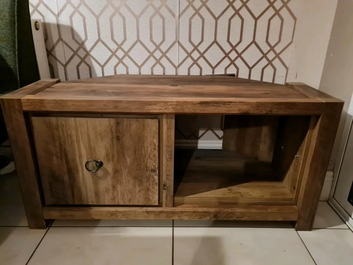 Tv unit wood - Image 1