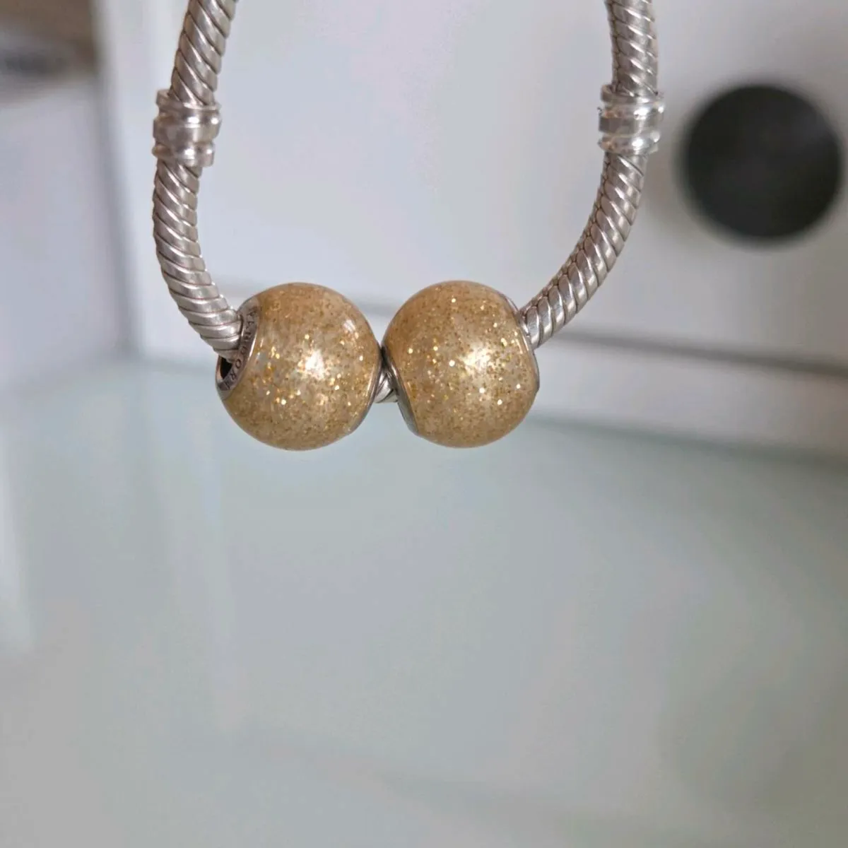 Pandora charms glitter yellow gold - Image 4