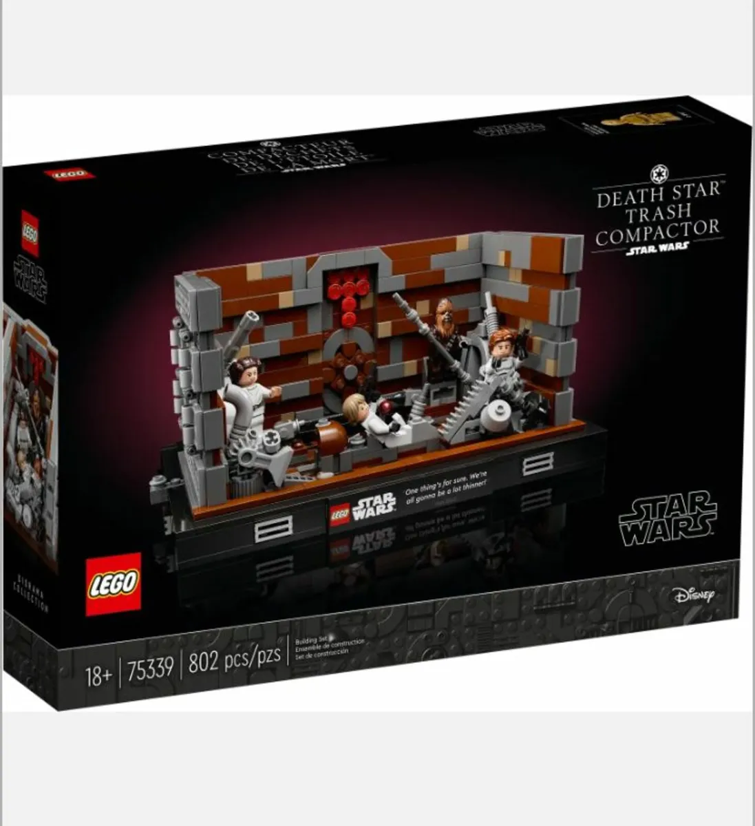 Lego Star Wars 75339 Death Star Trash Compactor Di - Image 1