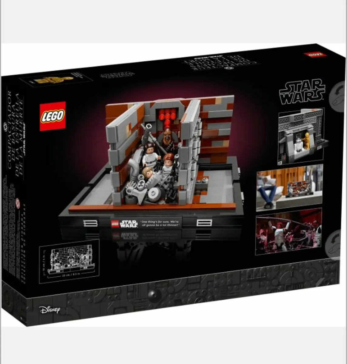 Lego Star Wars 75339 Death Star Trash Compactor Di - Image 2
