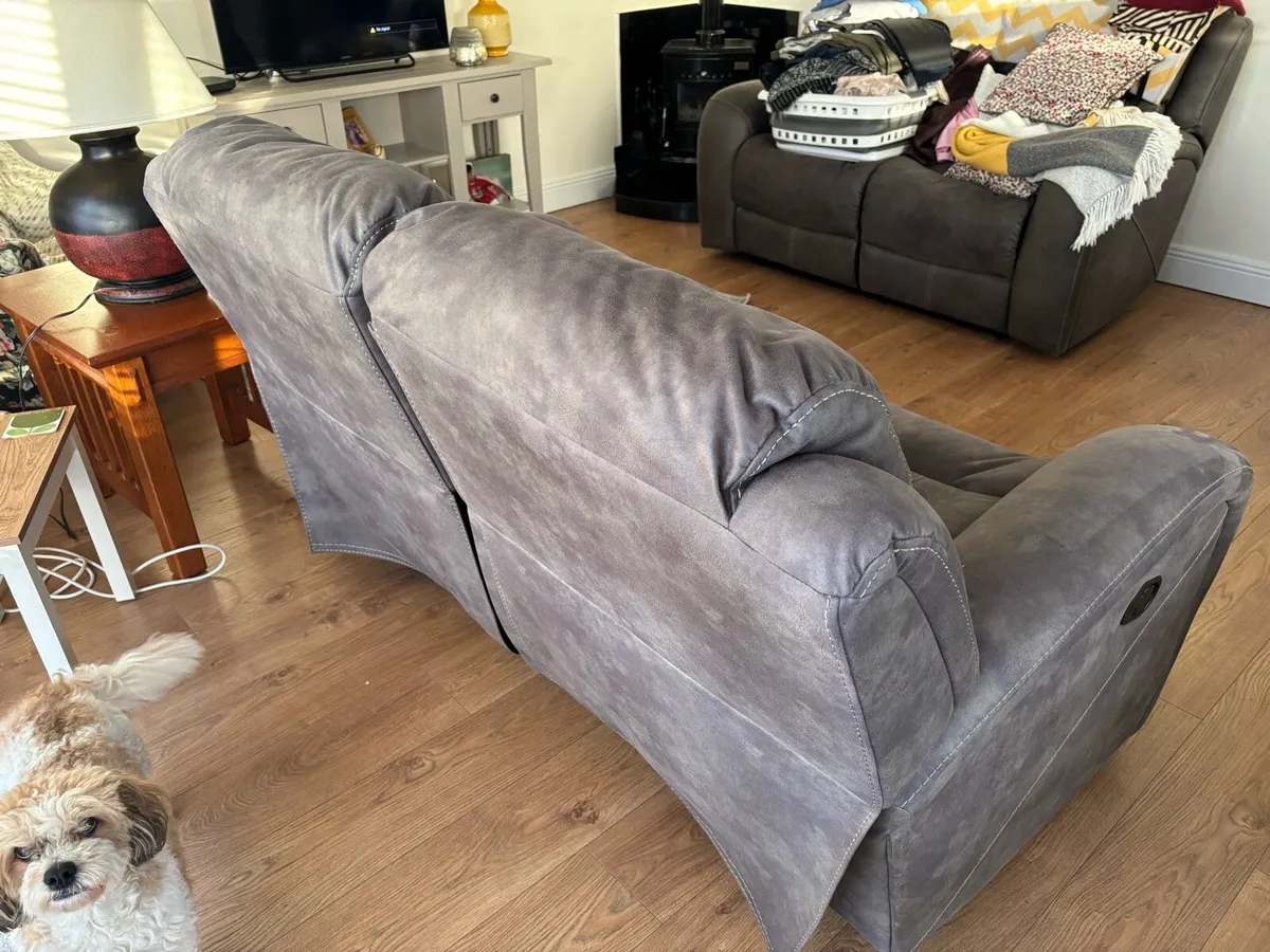 2 piece recliner Couch - Image 2