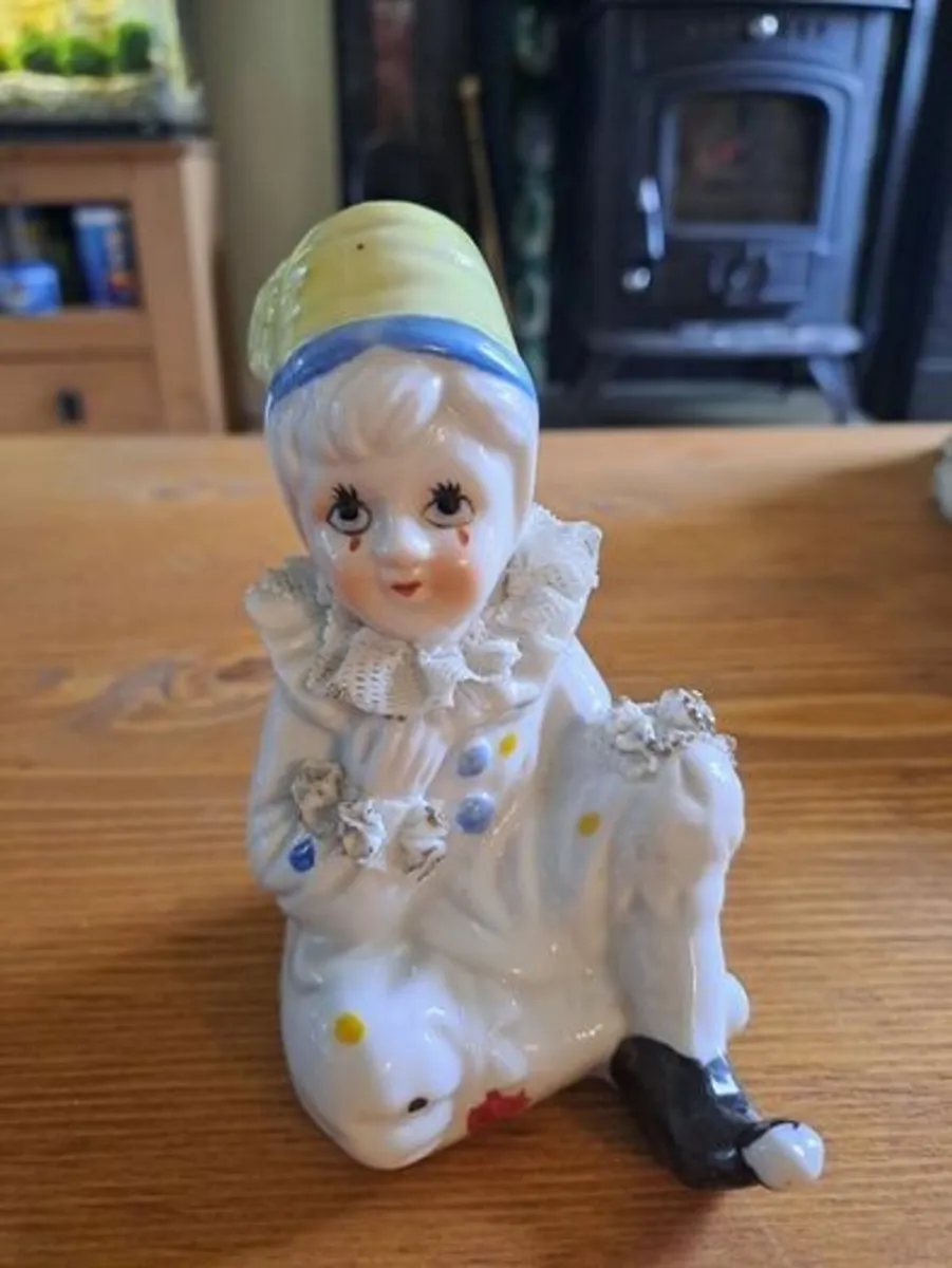 Vintage Sophia Ann clown figurine - Image 1