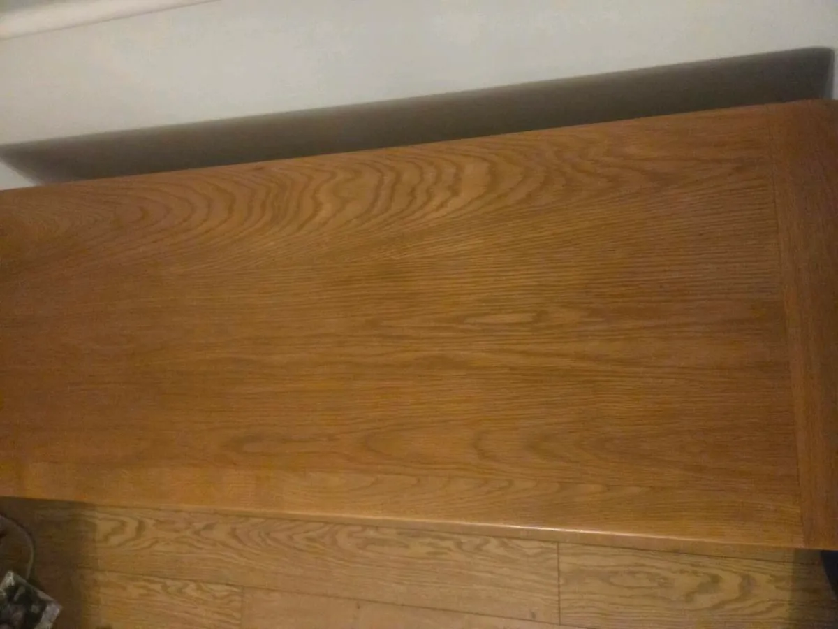 Solid Oak TV Unit - Image 4