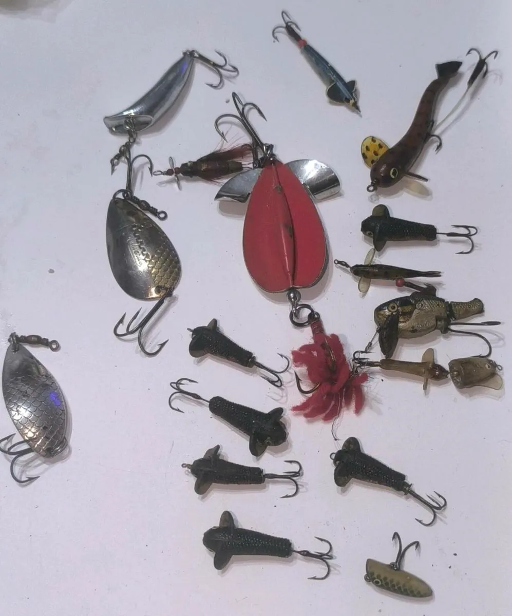 17 rare Vintage lures Millward, Percy wadham etc.. - Image 1