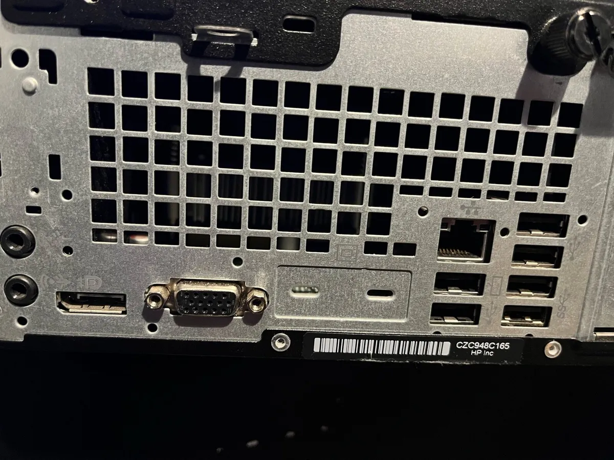 HP Prodesk 400 G6 i3-9100/8gb ram/120GB SSD/Win 11 - Image 2