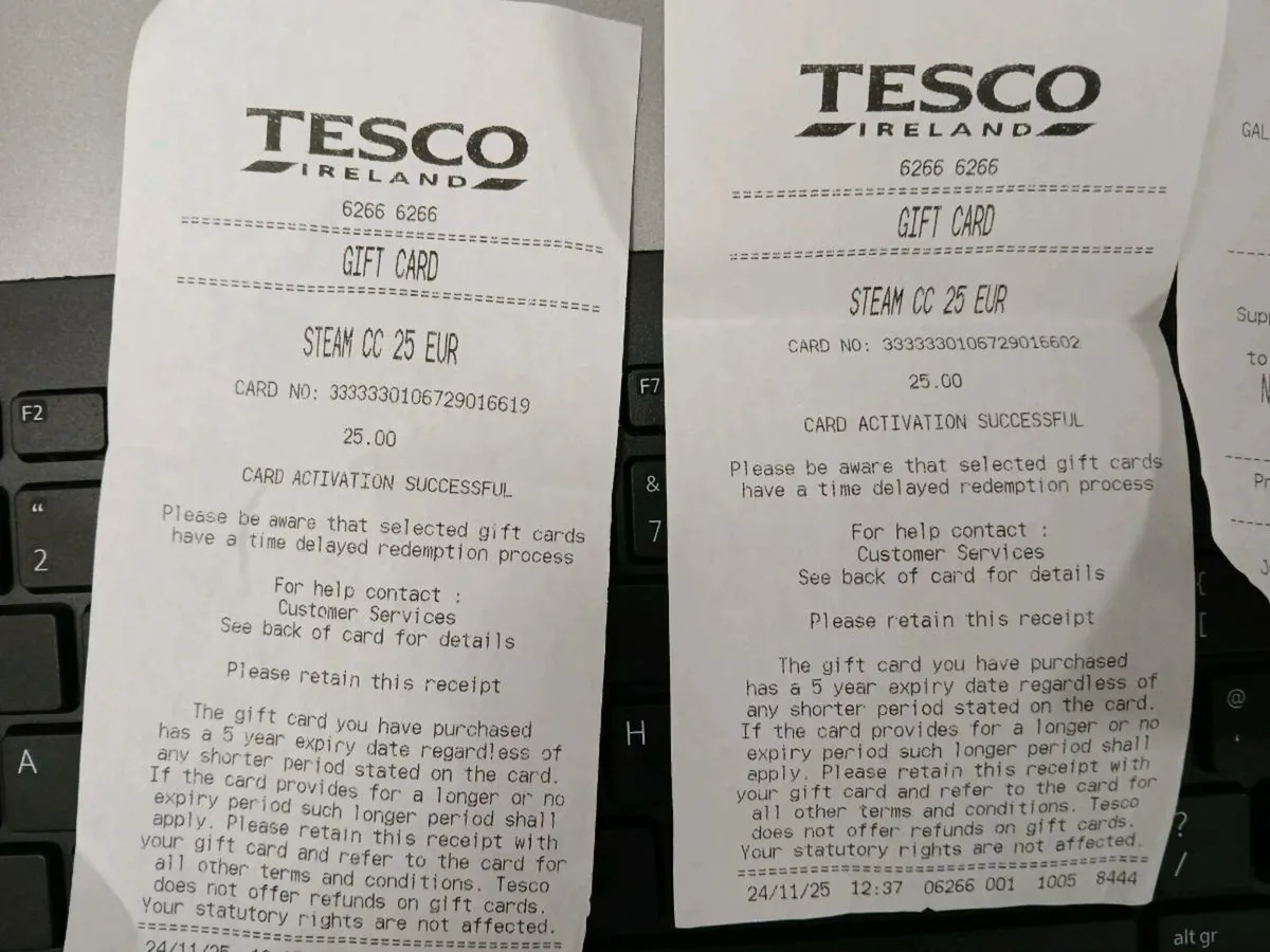 Steam Gift Cards - Image 3