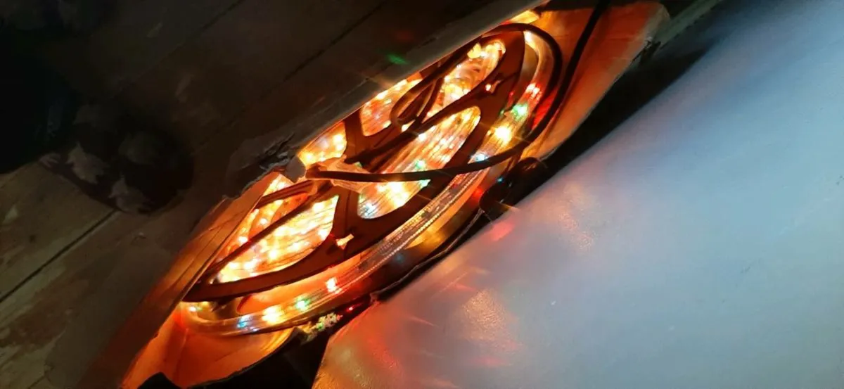 Coloured Rope Light Christmas - Image 3