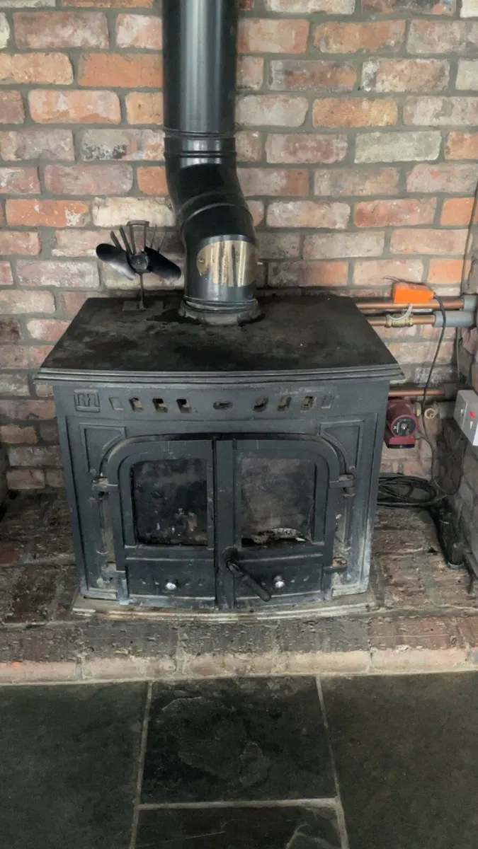 30kW Matt Black Boiler Stove - Image 3