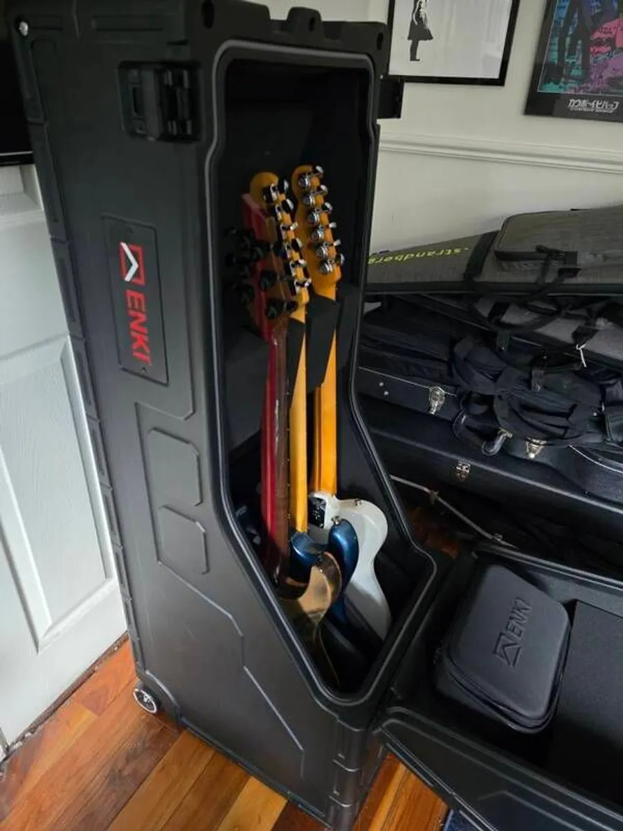 Enki X-3 Electric/ Acoustic Guitar Fligjt Case - Image 4